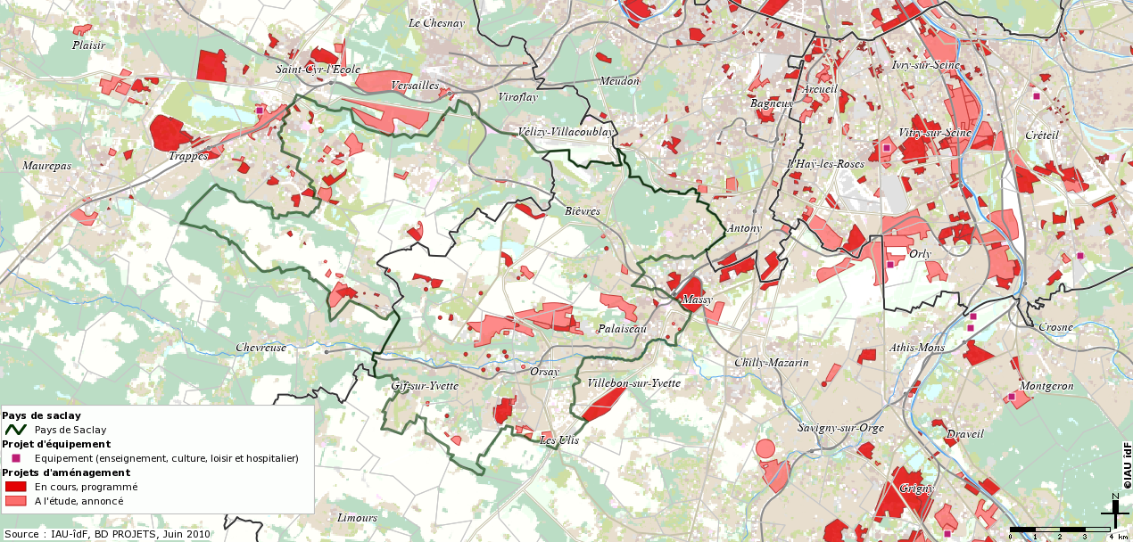 Projets d'urbanisation